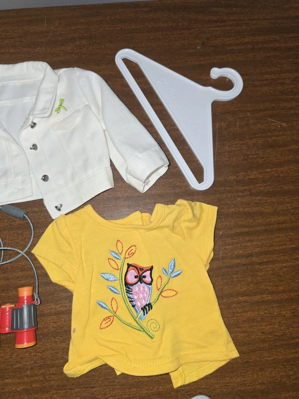 American Girl Doll Lanie Holland Nature Outfit with acceories